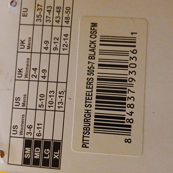 NFL steelers socks - Picture 5 of 5